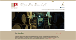 Desktop Screenshot of bodegasdiosbaco.com